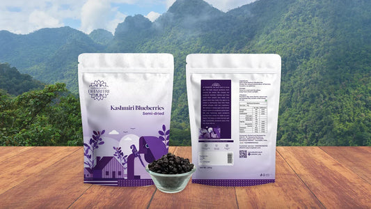 Health Benefits of Semi-Dried Kashmiri Blueberries – Sweet, Nutritious & Naturally Good