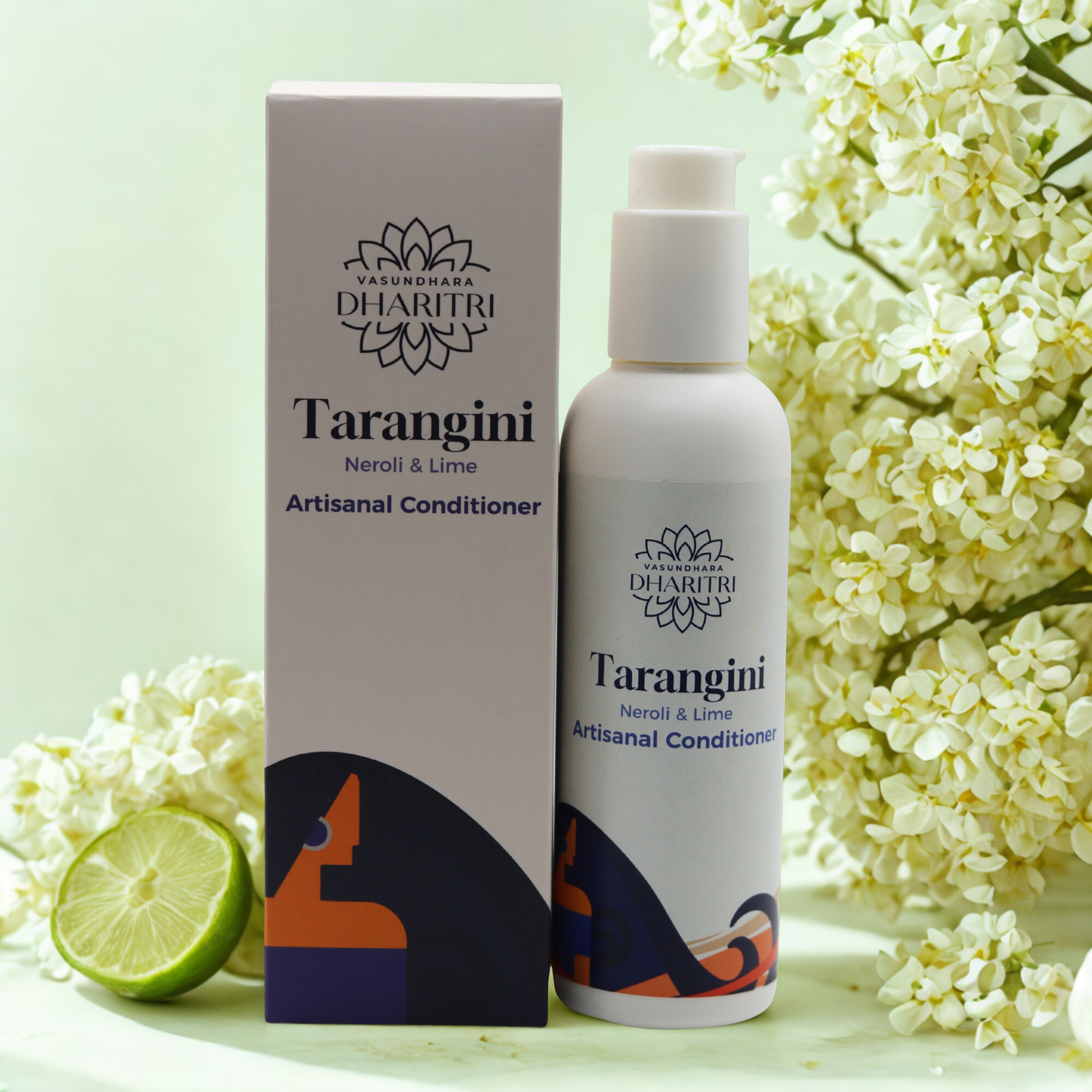 Dharitri Tarangini Neroli & Lime Artisanal Hair Conditioner 200ml