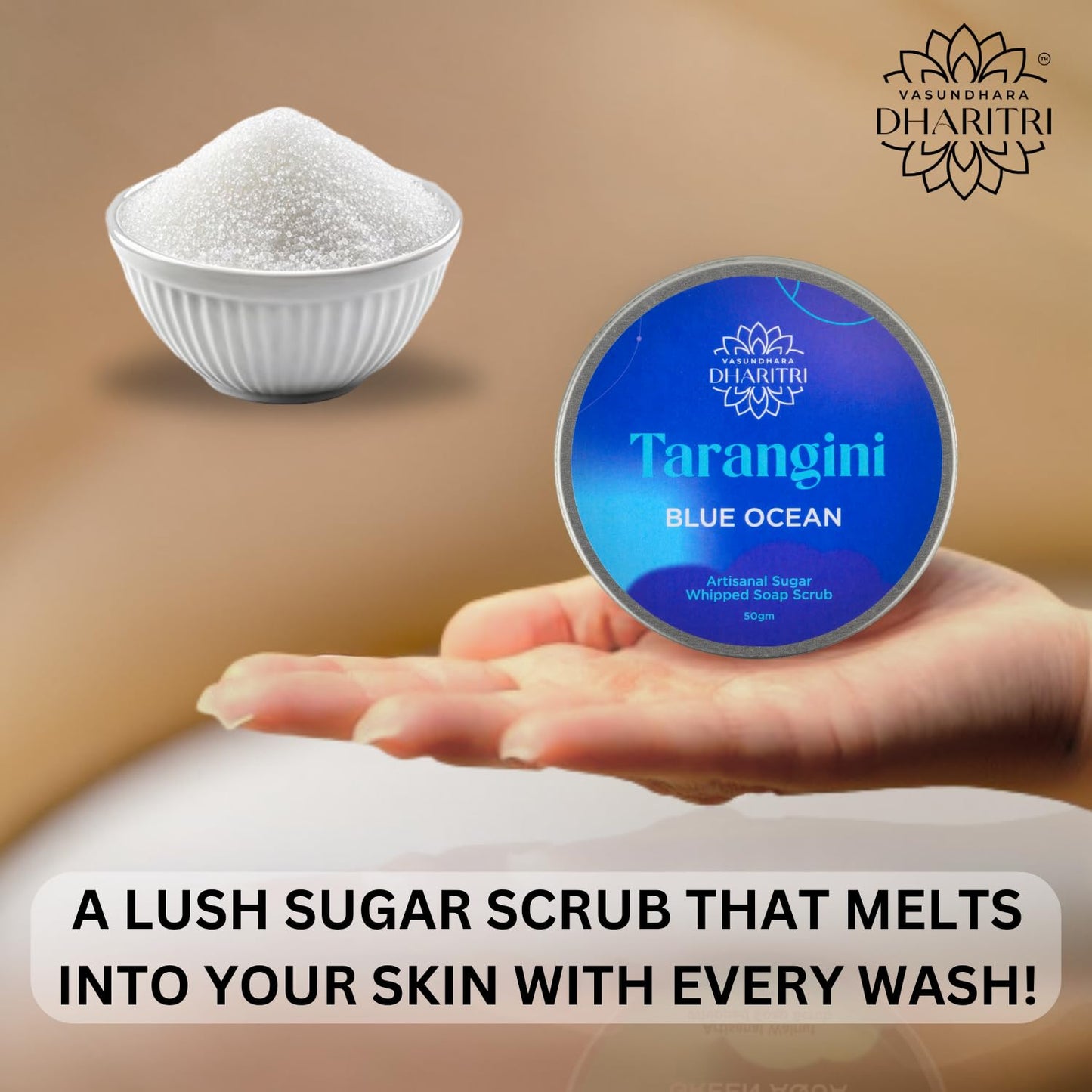 Tarangini Artisanal Blue Ocean Whipped Soap