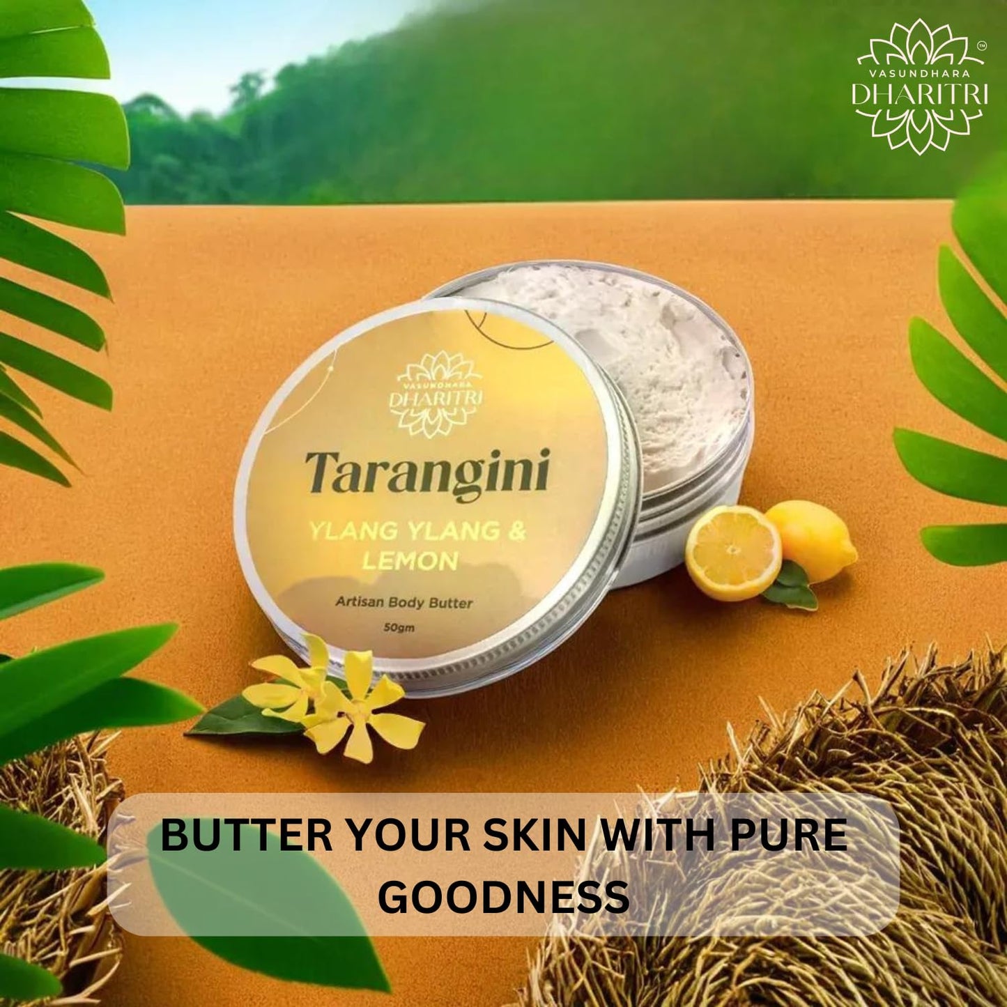 Tarangini Artisanal Body Butter – Ylang Ylang & Lemon
