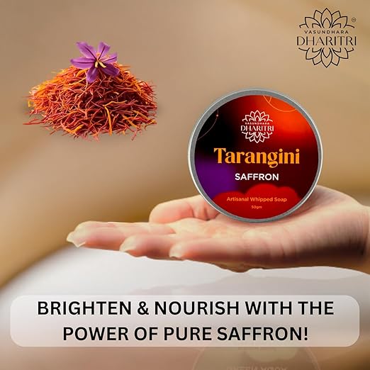 Tarangini Artisanal Saffron Whipped Soap