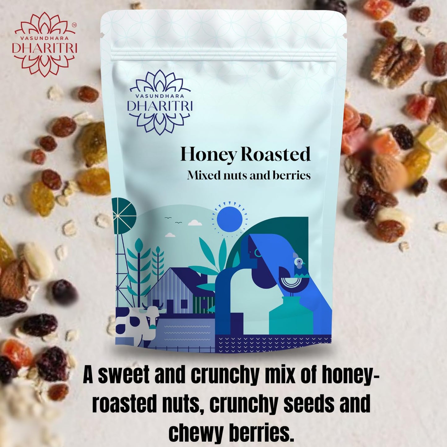 Dharitri Honey-roasted Mixed Nuts & Berries