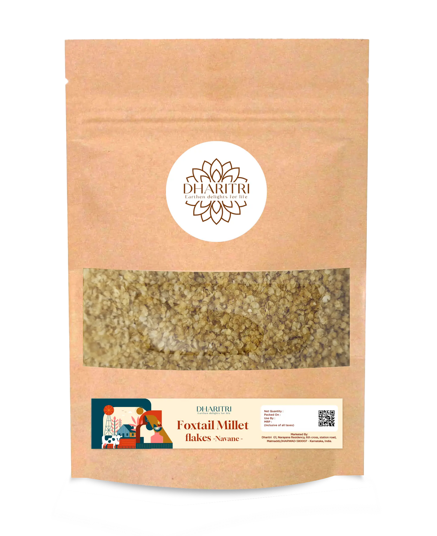 Foxtail (Navane) Millet Flakes