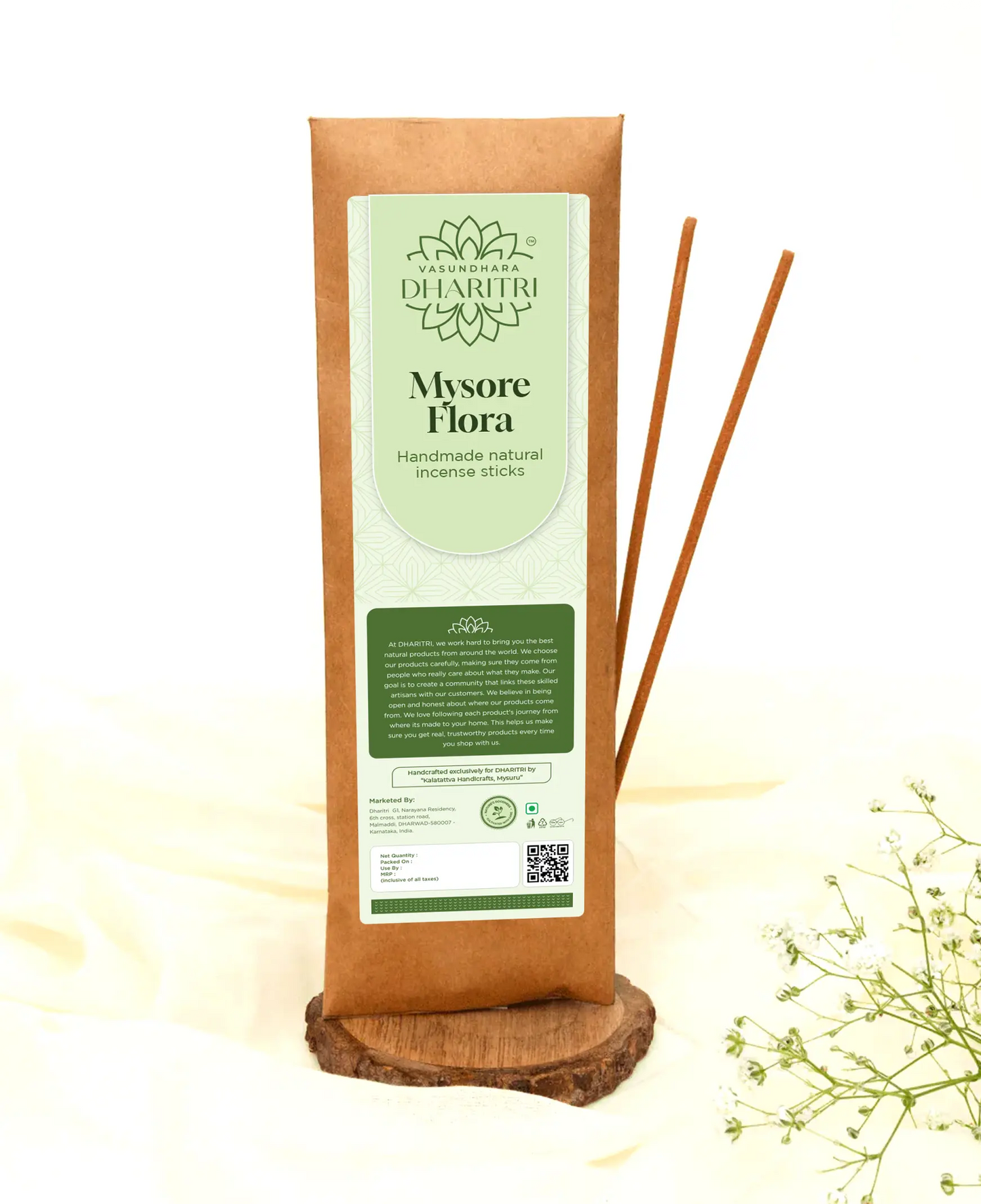 Mysore Flora - Natural Handmade incense sticks
