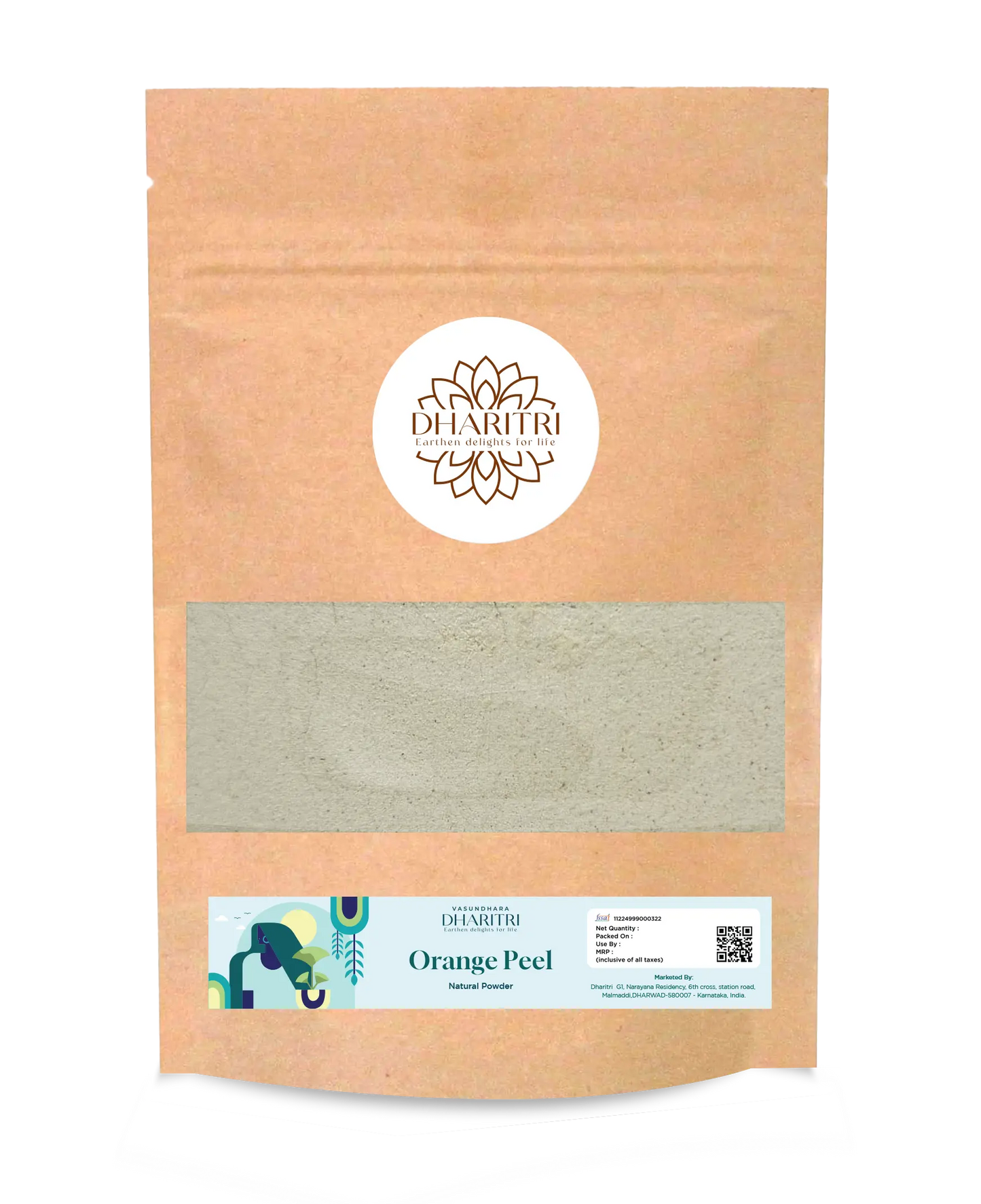 Orange Peel - Natural Powder