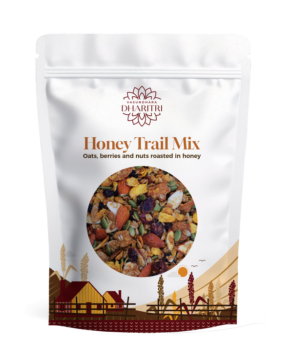 Honey Roasted Nuts & Berries Trail Mix | Dharitri