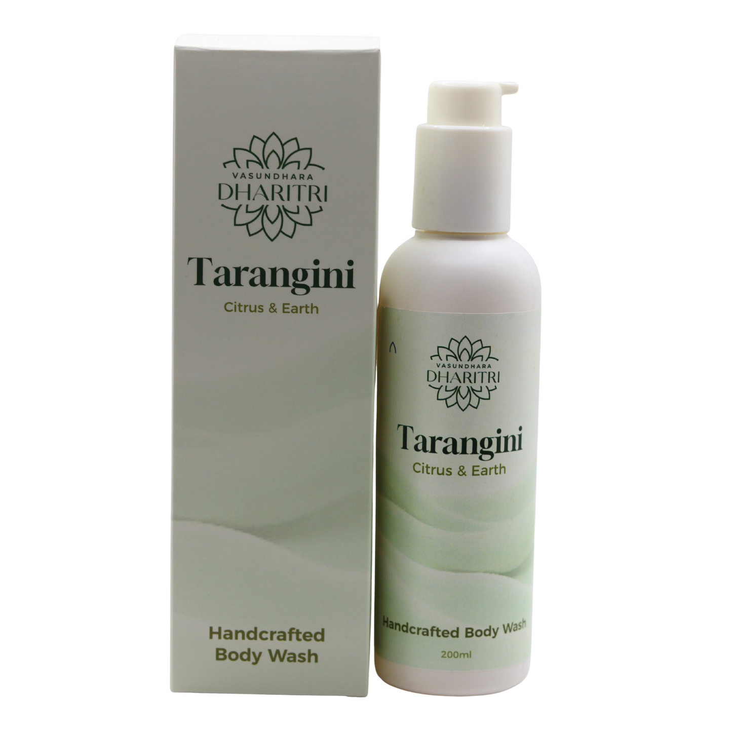 Dharitri Tarangini Citrus & Earth Handcrafted Body Wash 200ml
