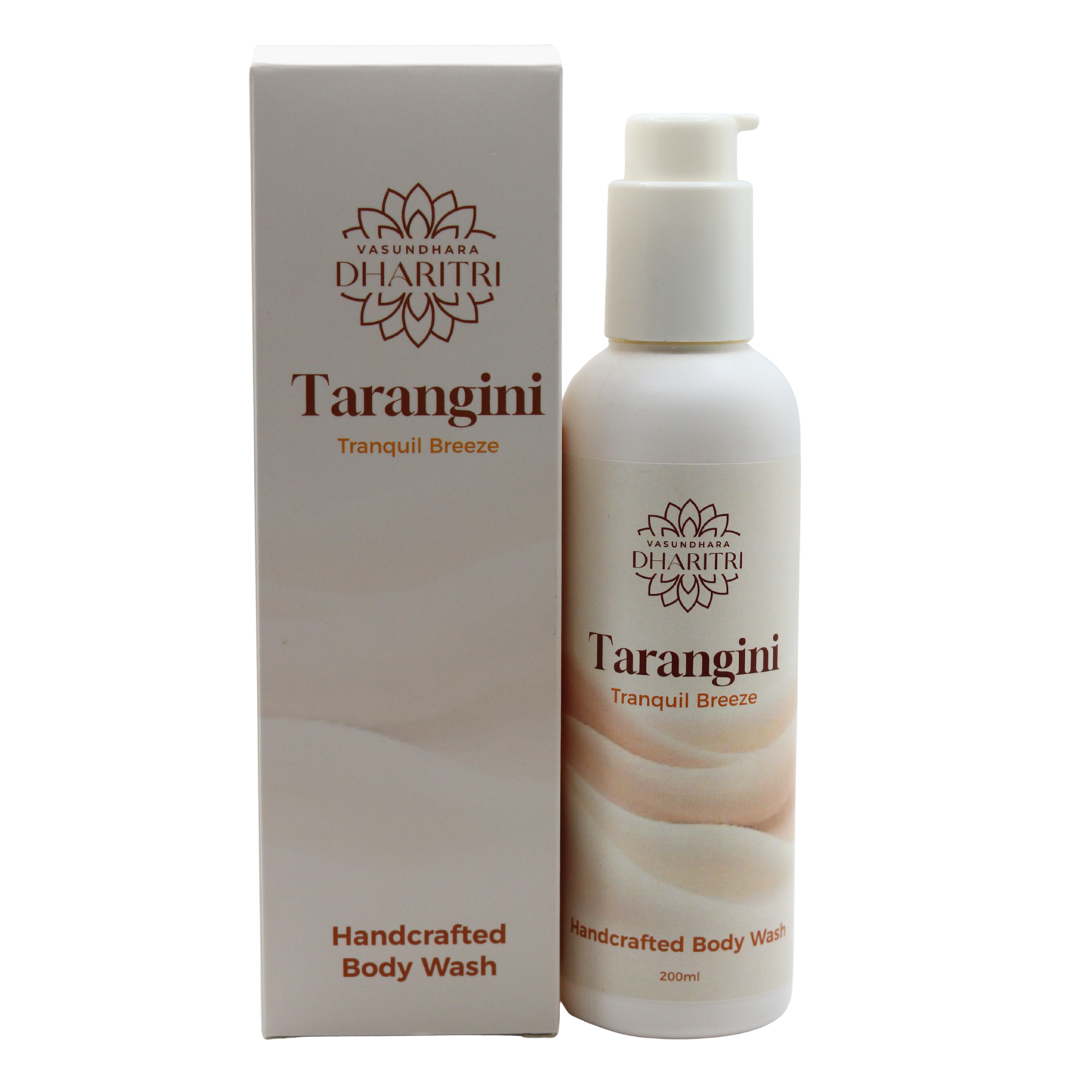 Dharitri Tarangini Tranquil Breeze Handcrafted Body Wash 200ml