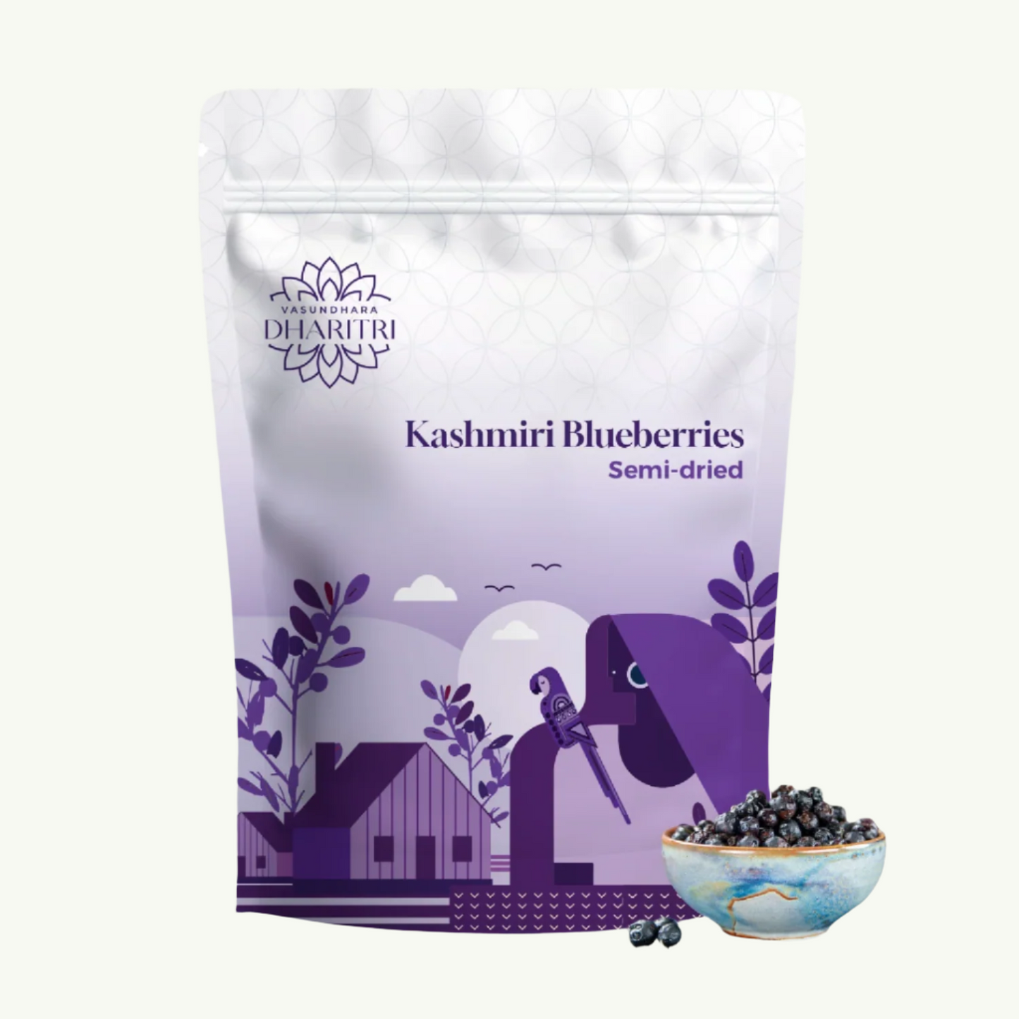 Dharitri Semi-dried Kashmiri Blueberries