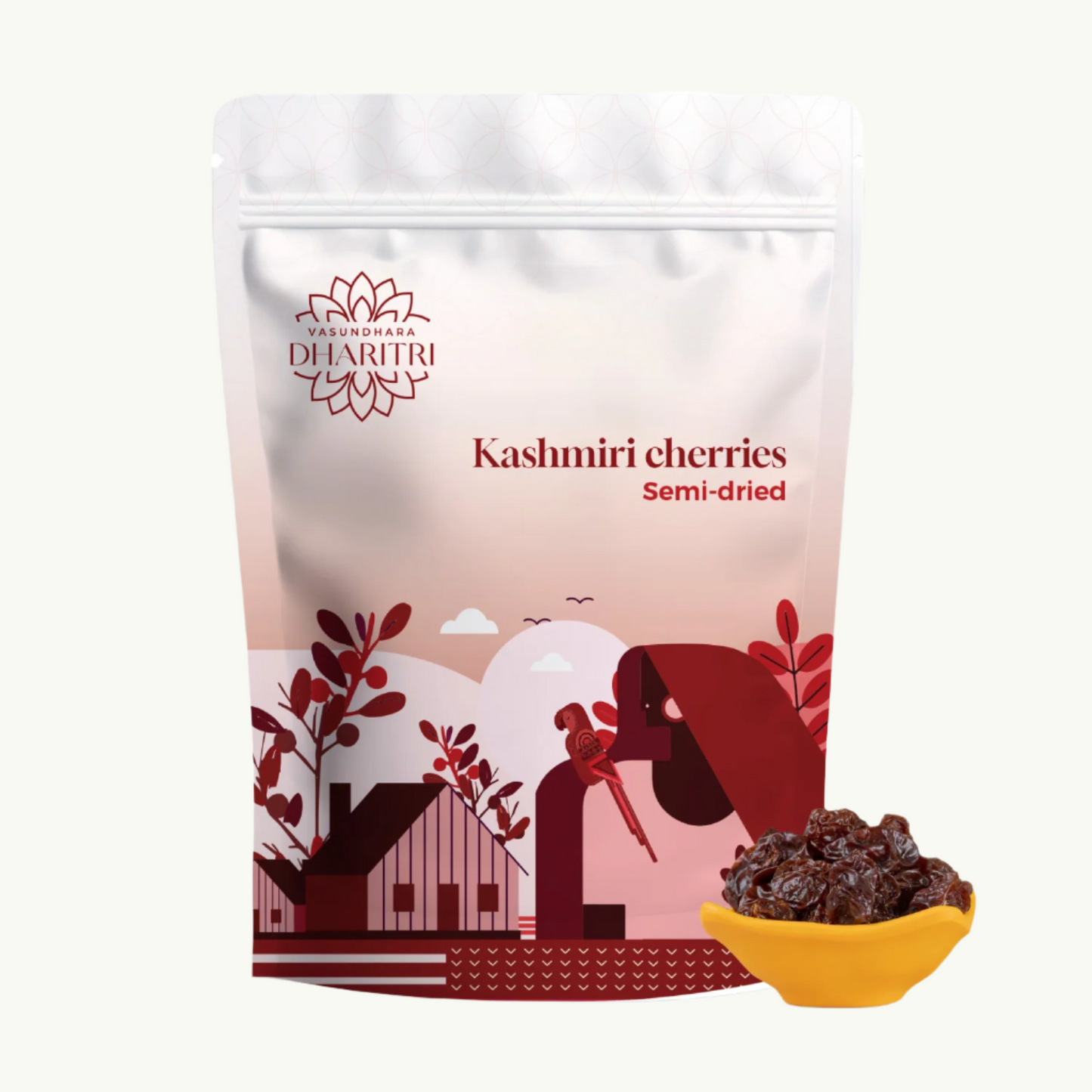 Semi-dried Kashmiri Cherries