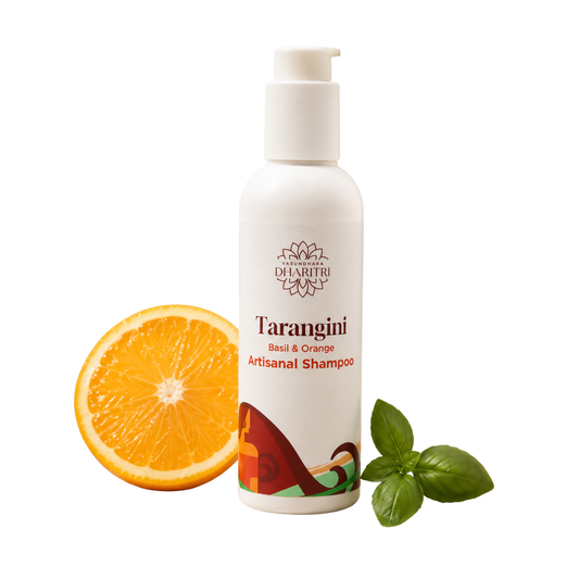 Tarangini Basil & Orange Artisanal Hair Shampoo 200ml