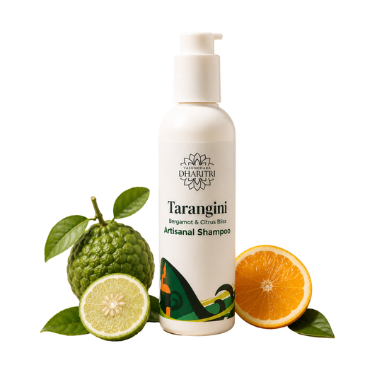 Dharitri Tarangini Bergamot & Citrus Bliss Artisanal Hair Shampoo 200ml