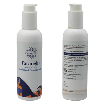 Dharitri Tarangini Neroli & Lime Artisanal Hair Conditioner 200ml