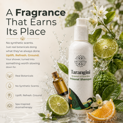 Tarangini Bergamot & Citrus Bliss Artisanal Hair Shampoo 200ml