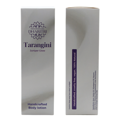 Dharitri Tarangini Juniper Glow Handcrafted Body Lotion 200ml