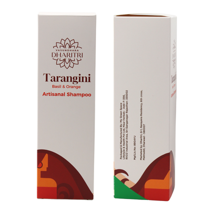 Tarangini Basil & Orange Artisanal Hair Shampoo 200ml