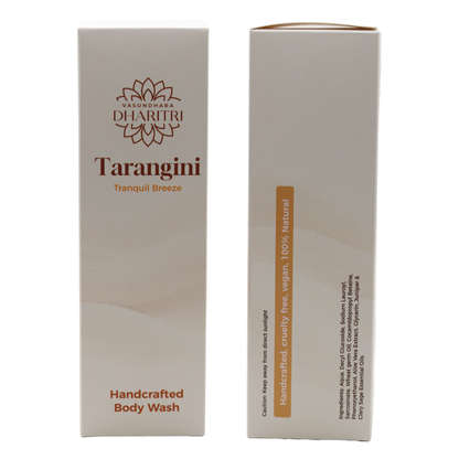 Dharitri Tarangini Tranquil Breeze Handcrafted Body Wash 200ml