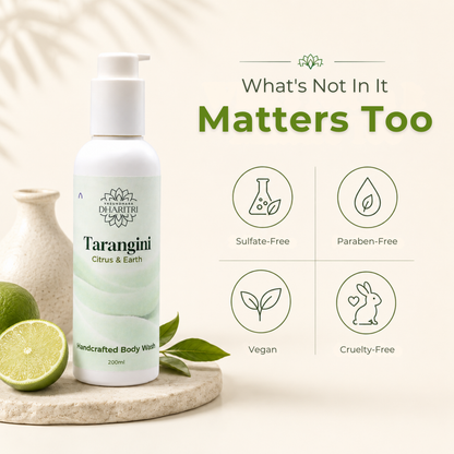 Tarangini Citrus & Earth Handcrafted Body Wash 200ml