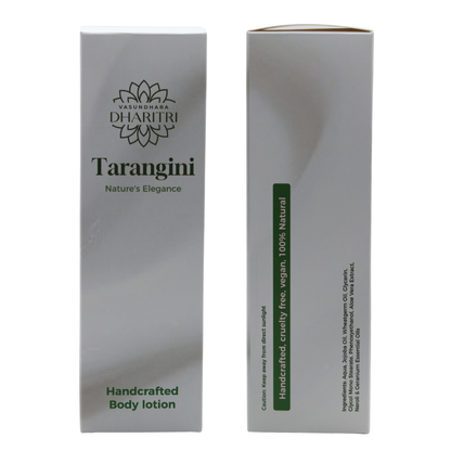 Dharitri Tarangini Nature's Elegance Handcrafted Body Lotion 200ml