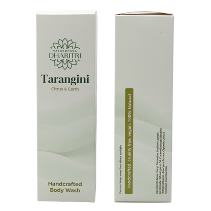 Dharitri Tarangini Citrus & Earth Handcrafted Body Wash 200ml
