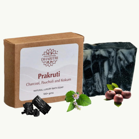 Dharitri Prakruti Handmade, Patchouli and Kokum Soap