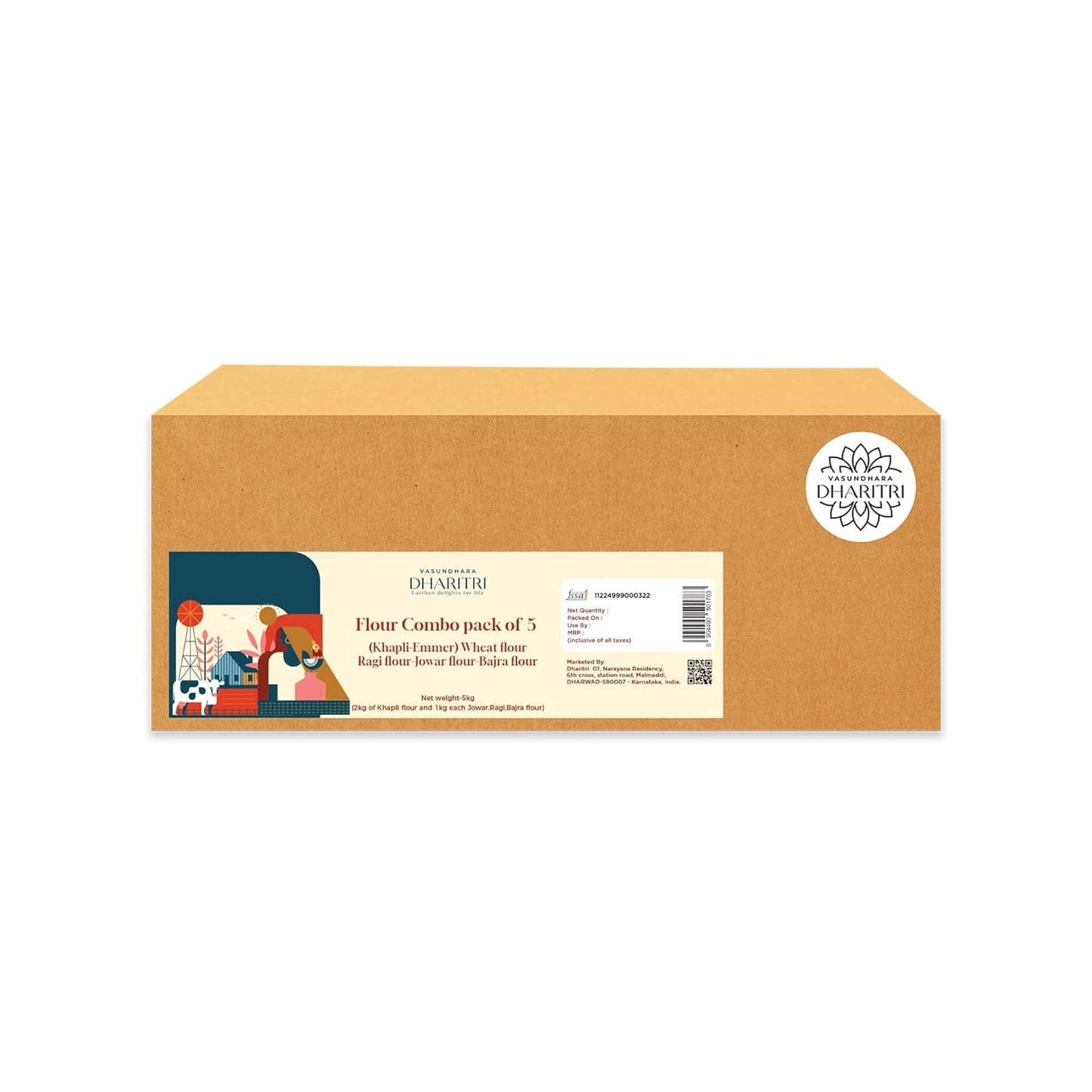 Khapli/Emmer Wheat Flour 5Kg