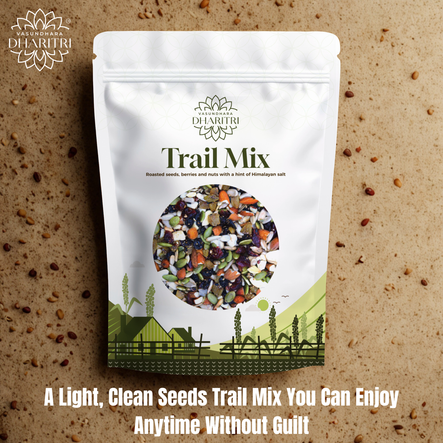 Roasted Seeds, Nuts & Berries Trail Mix (250g)