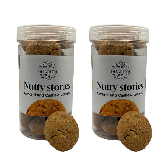 Dharitri  Nutty Stories Cookies 2 x 240g Jars