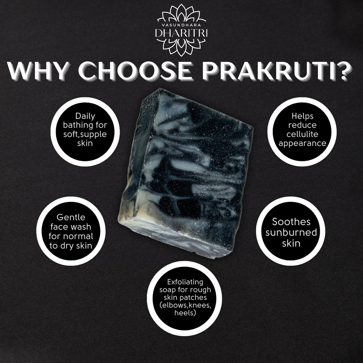 Dharitri Prakruti Handmade, Patchouli and Kokum Soap