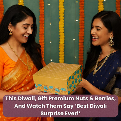 Diwali Gift Hamper with Eco-Friendly Coconut Shell Soy Wax Candle