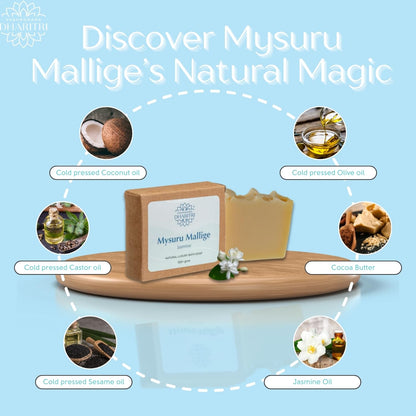 Dharitri Mysuru Mallige Natural Bathing Soap