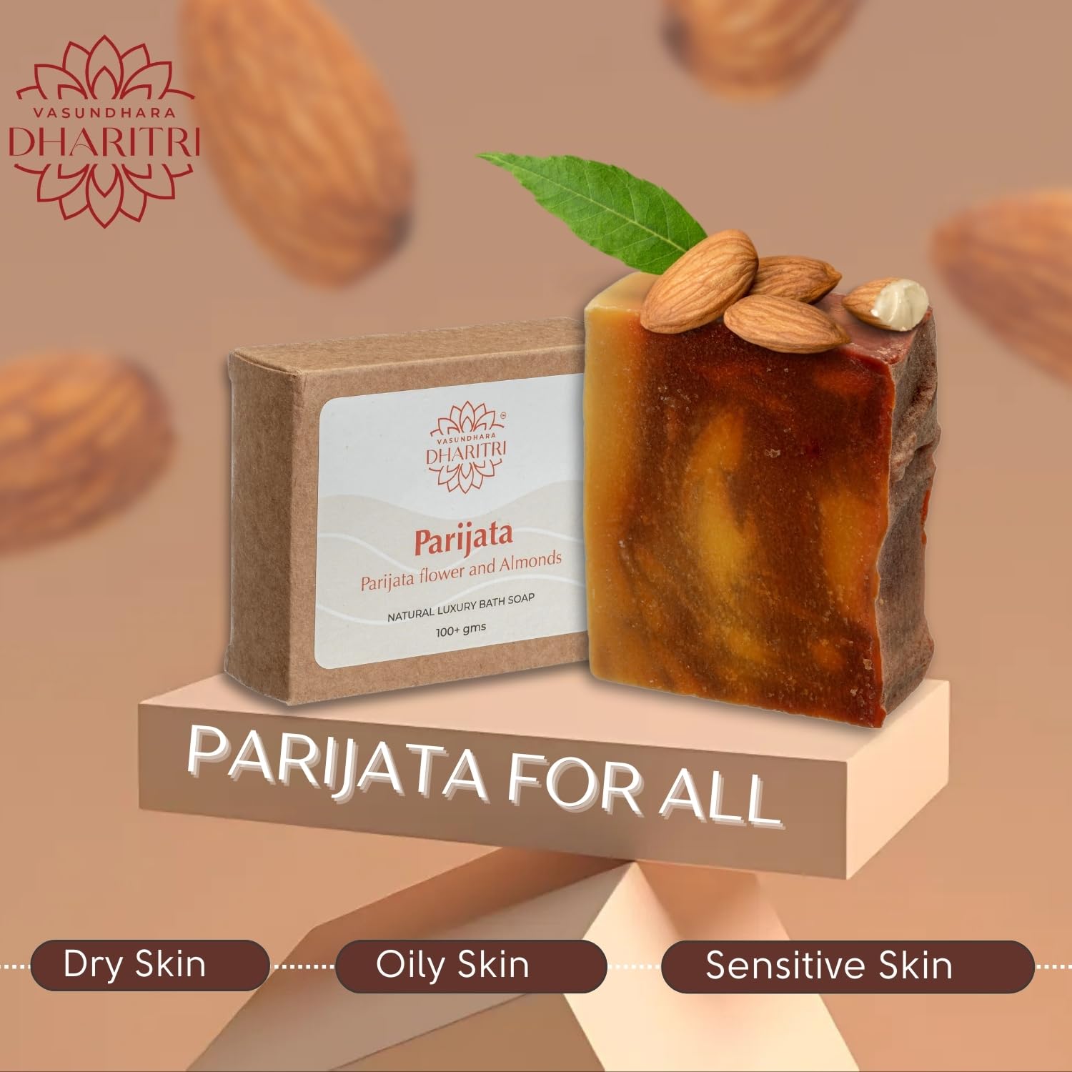 Dharitri Parijata Natural Bathing Soap