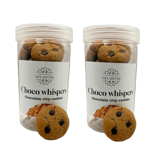 Dharitri Choco Whispers Cookies 2 x 240g Jars