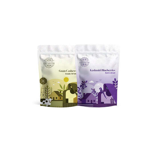 Cashew & Blueberry Combo Pack - 500g