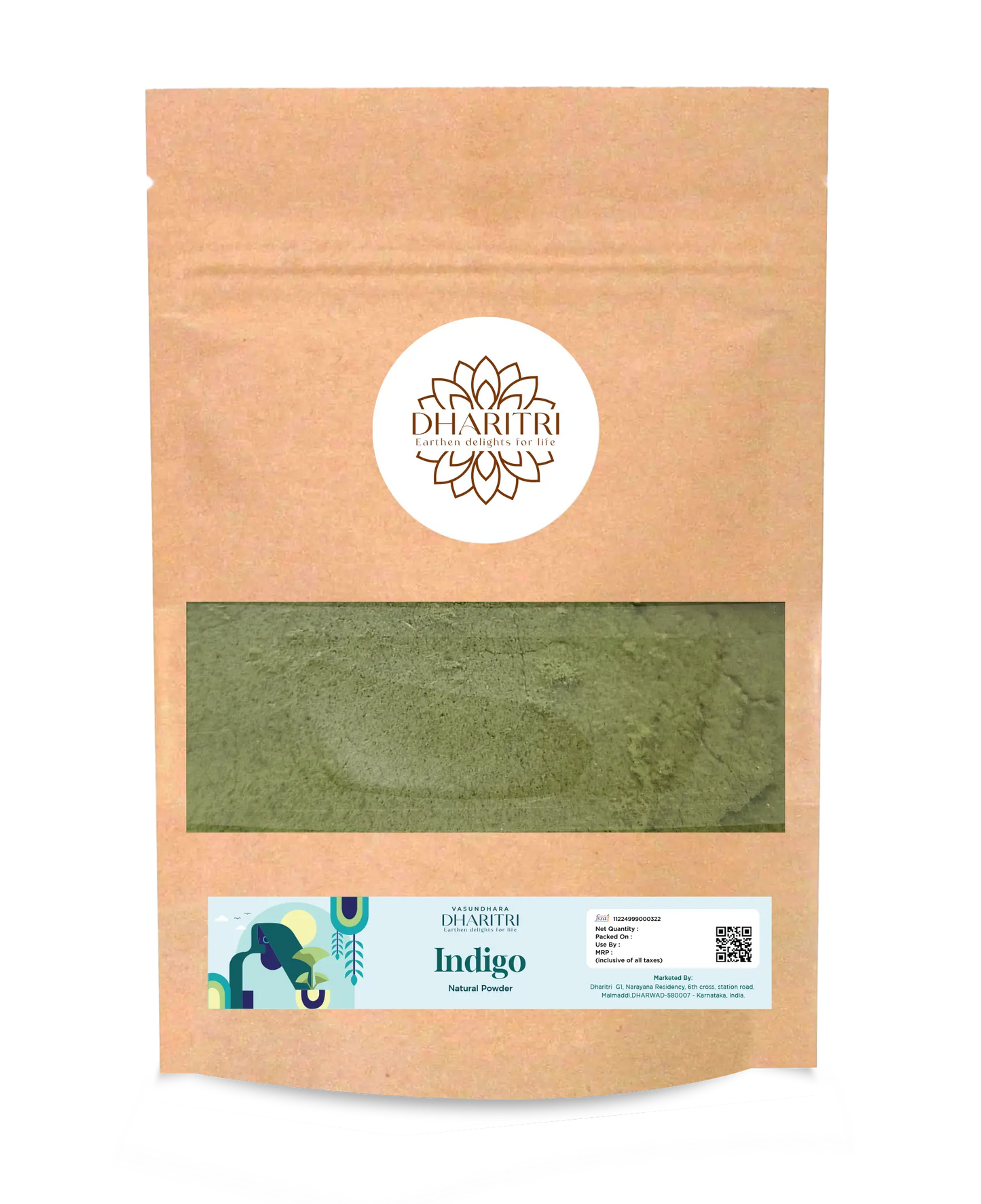 Indigo powder