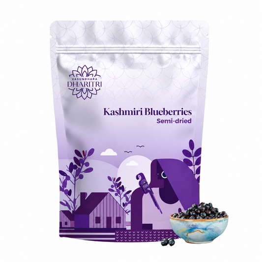 Semi-dried Kashmiri Blueberries