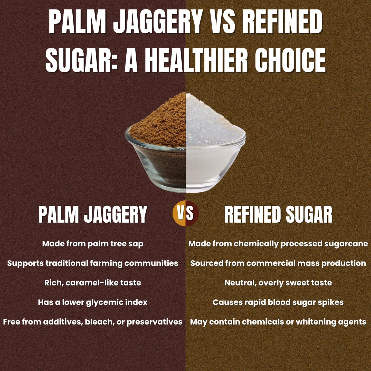 Palm Sugar (Jaggery) 500g