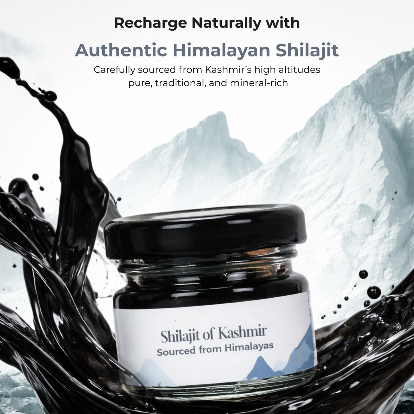 Premium Shilajit Resin of Kashmir 30g