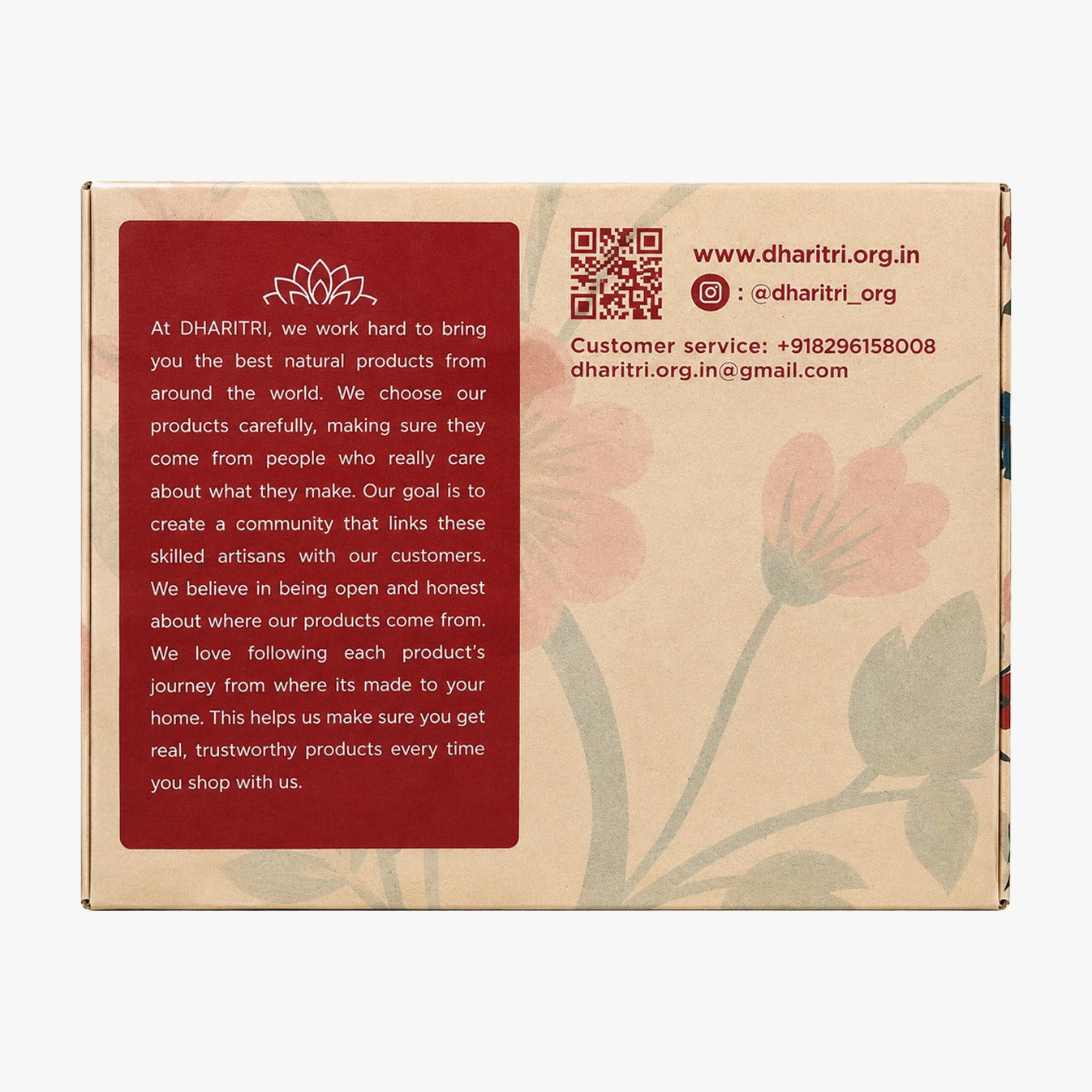 Dharitri Rakhi Goodness Box – 7-Piece Gourmet Gift Box