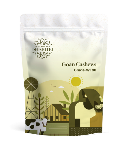 Goan Cashews W180 Grade