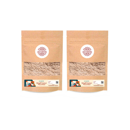 Khapli (Emmer) Wheat Flour – Stone-Ground & Low-Gluten
